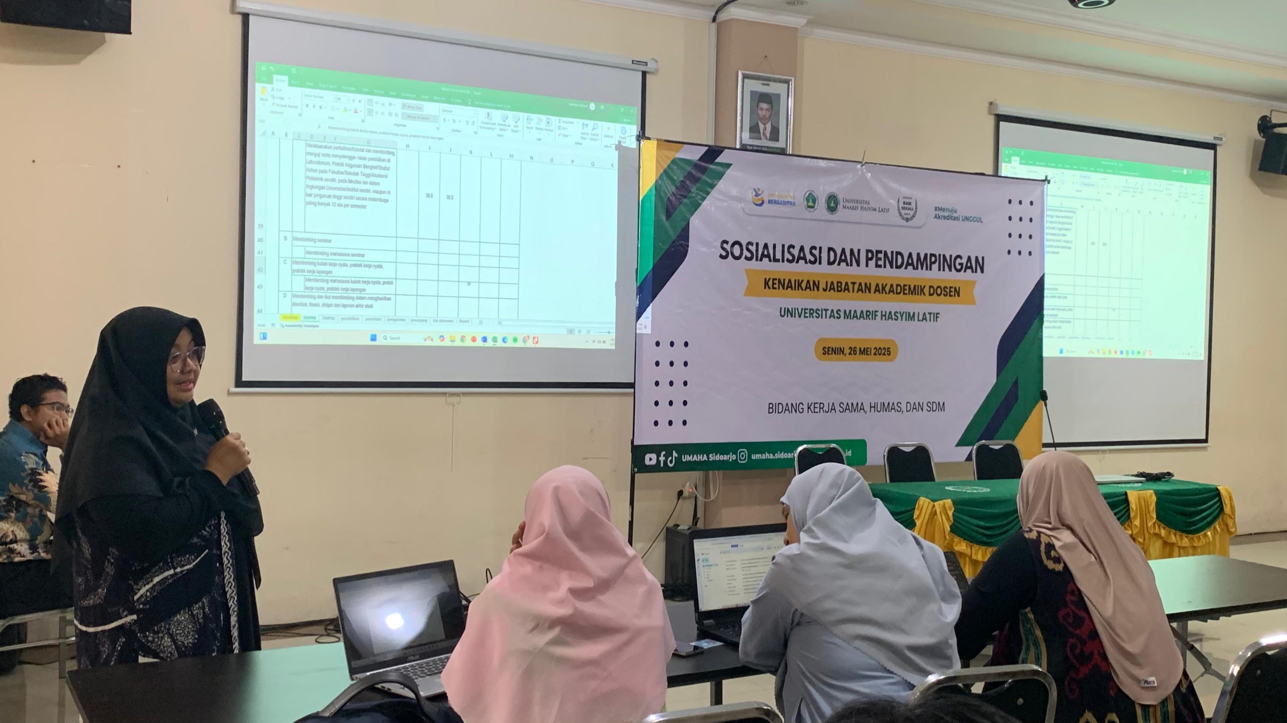 Sosialisasi dan Pendampingan Kenaikan Jabatan Akademik Dosen (JAD) Tahap II Tahun 2025
